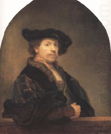 REMBRANDT Harmenszoon van Rijn Self-Portrait at the age of 34 (mk33) china oil painting image